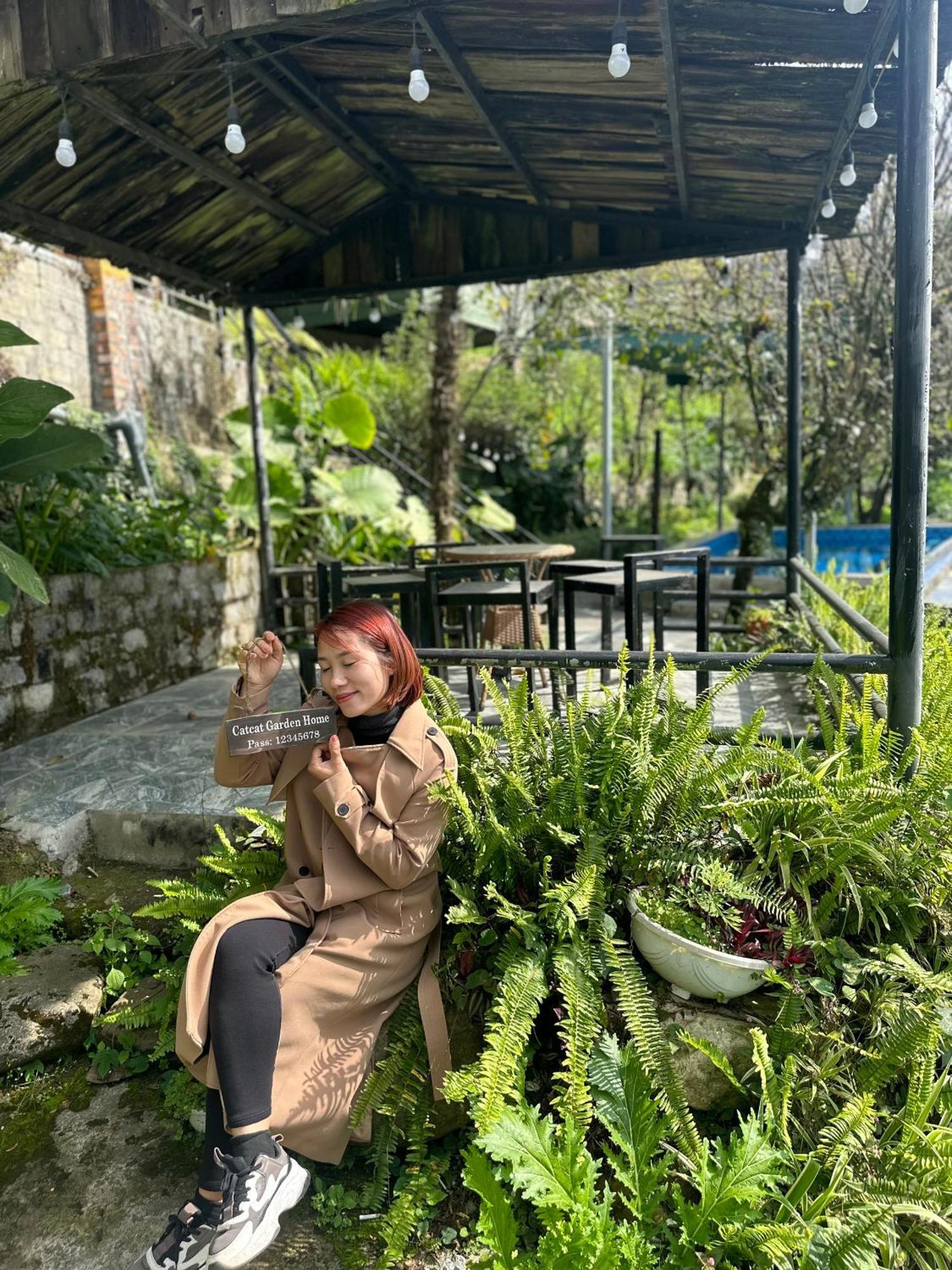 Ferienwohnung Catcat Garden House Sapa Exterior foto