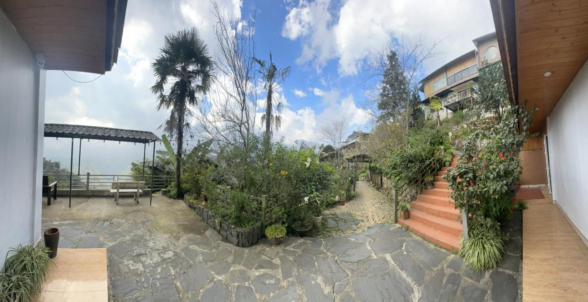 Ferienwohnung Catcat Garden House Sapa Exterior foto