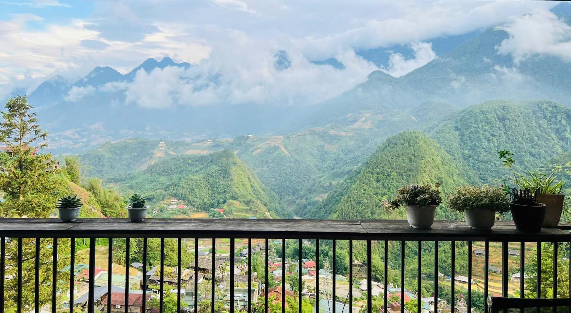 Ferienwohnung Catcat Garden House Sapa Exterior foto